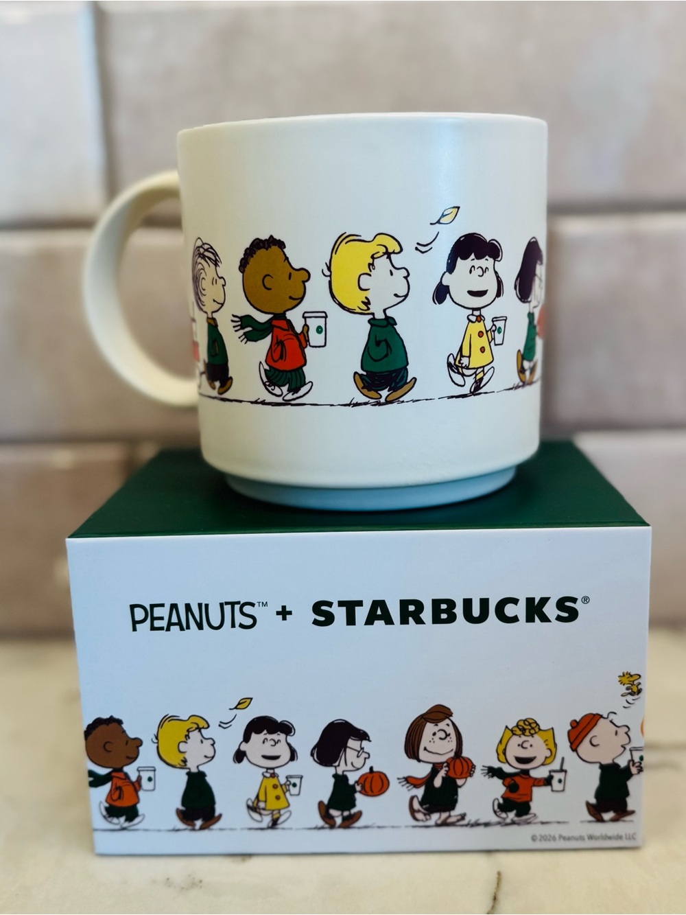 Starbucks x Peanuts Snoopy Ceramic Mug
